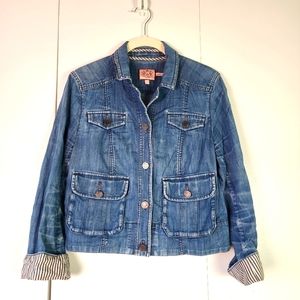 Juicy Couture Jean Jacket Petite Large